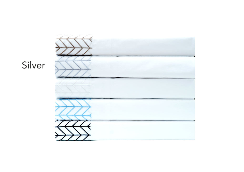 Silver / King Pillowcases